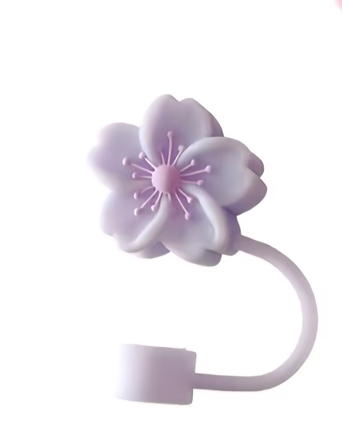 Cherry Blossom - Straw Cover (Purple)