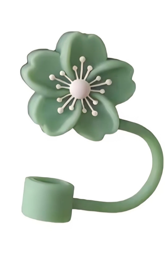 Cherry Blossom - Straw Cover (Mint Green)
