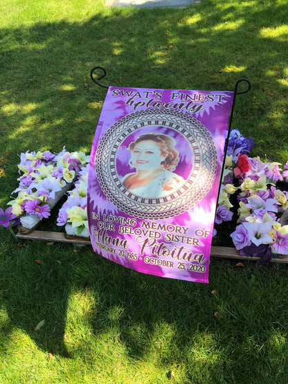 Personalized Garden Flag with Custom Design