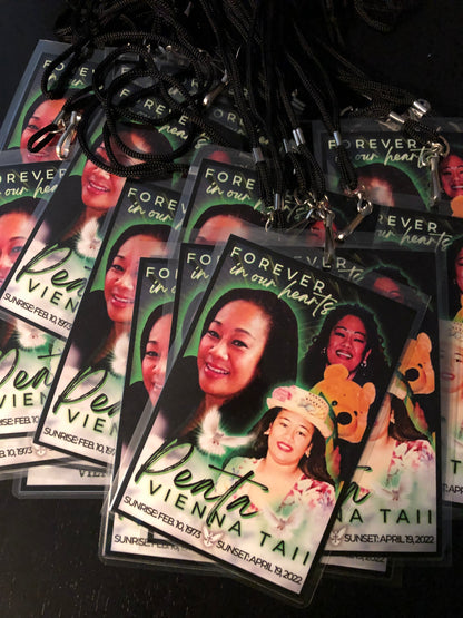 Medium - Custom - Lanyard Design - Double Sided (DESIGN ONLY!)
