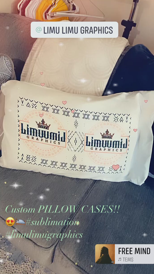 Custom Design Pillow Case (L)